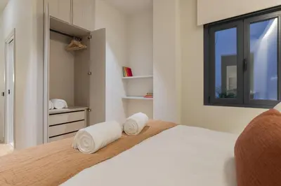 Cama o camas de una habitación en Rio by Wynwood House
