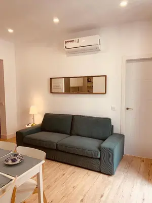 Zona de estar de Apartamento VIP VI en Madrid Centro