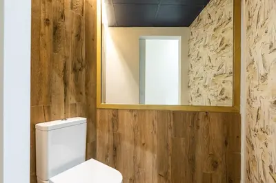 Un baño de Apartamento en Madrid centro. Plaza Mayor
