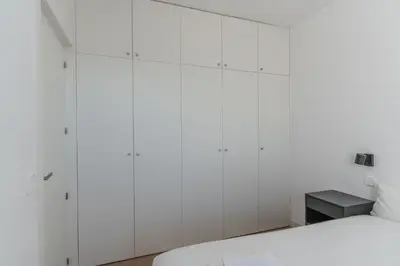 Cama o camas de una habitación en Bright with views -2Beds 1Bath- Bernabéu