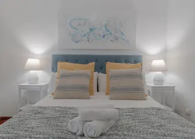 Cama o camas de una habitación en Brigth Stylish studio - Gran Vía
