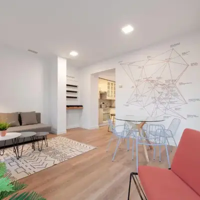 Centric and bright- 1Bd 1Bth- Malasaña