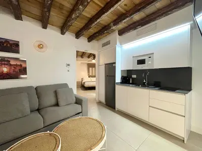Una cocina o zona de cocina en CavaBajaSuites