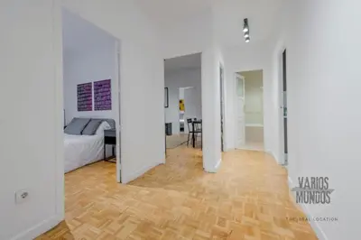 Cama o camas de una habitación en Vive una experiencia para 7, en Santa Ana 6