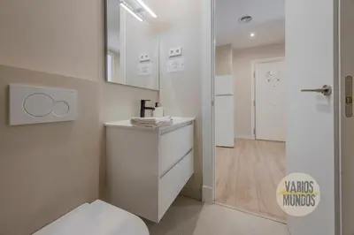Un baño de Agradable piso de 3hab en El Rastro-Centro de Madrid