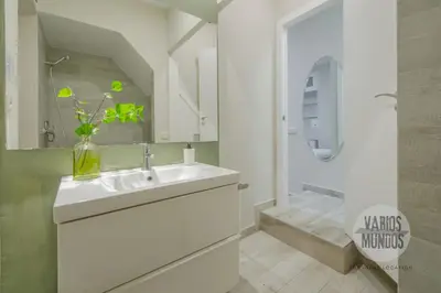 Un baño de Loft en La Latina para 5, vive Calle del Ángel E2
