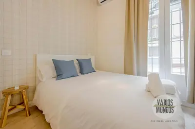 Cama o camas de una habitación en Tu Hogar Bohemio para 9 en San Dimas 10 E2