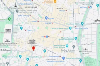 Plano de Oasis para 3 en Sol, descubre Concepción Jerónima
