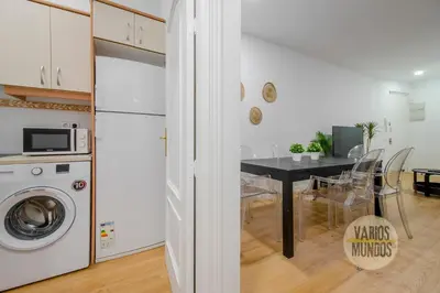 Una cocina o zona de cocina en Acogedor Apt para 5pax en el corazon de Chamberi
