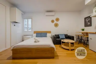 Cama o camas de una habitación en Aventura para 3 en Sol, ven a Concepción Jerónima
