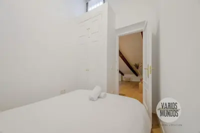 Cama o camas de una habitación en Fashion Design Loft en Calle Carretas-Sol para 4pax