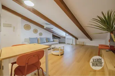 Zona de estar de Fashion Design Loft en Calle Carretas-Sol para 4pax