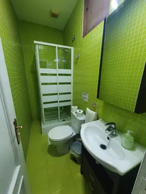 Un baño de Apartamentos EconoStay Fuencarral