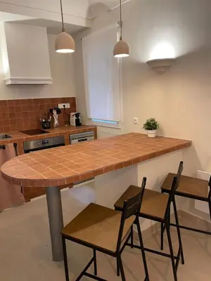 Una cocina o zona de cocina en Exyca Malasaña