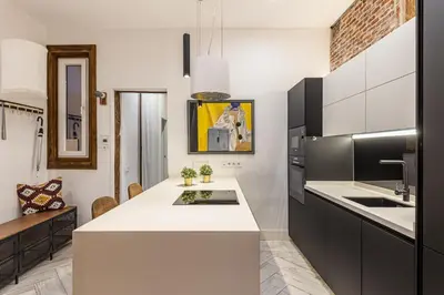 Una cocina o zona de cocina en Waou Sol VIII - Alquiler de Corta Duración