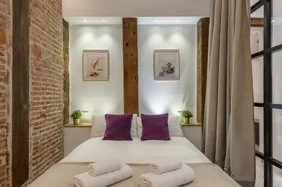 Cama o camas de una habitación en Waou Sol VIII - Alquiler de Corta Duración