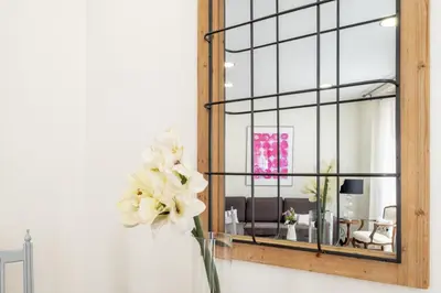 Plano de Modern and bright- 1bedroom 1bathroom- Downtown