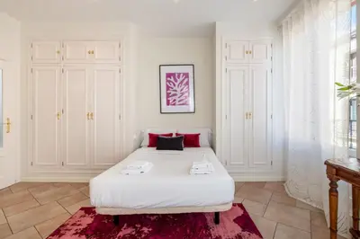 Cama o camas de una habitación en Modern and bright- 1bedroom 1bathroom- Downtown