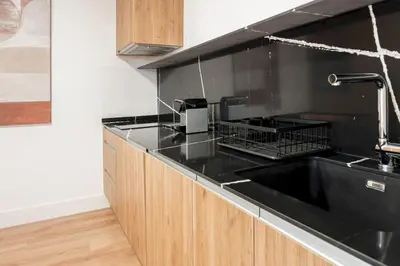 Una cocina o zona de cocina en Luxury & centric- 2Bd 1Bth - Plaza de España