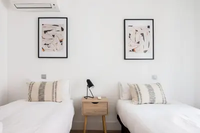 Cama o camas de una habitación en Luxury & centric- 2Bd 1Bth - Plaza de España
