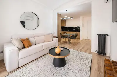 Zona de estar de Luxury & centric- 2Bd 1Bth - Plaza de España