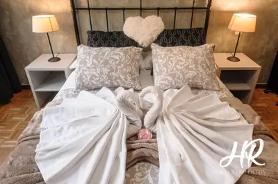 Cama o camas de una habitación en HR-Madrid-Puerta del Sol