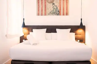 Cama o camas de una habitación en Woohoo Rooms Boutique Luna