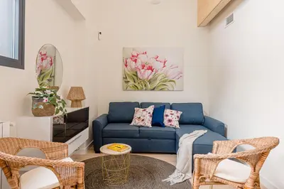 Zona de estar de Exclusivo Dúplex en Salamanca