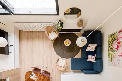 Zona de estar de Exclusivo Dúplex en Salamanca