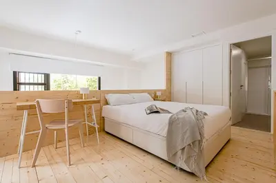 Cama o camas de una habitación en Exclusivo Dúplex en Salamanca