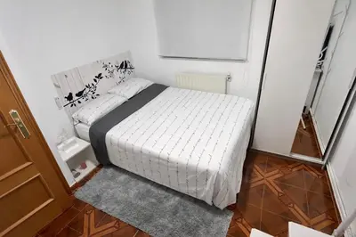 Cama o camas de una habitación en Habitación Privada en piso Compartido Madrid, céntrico