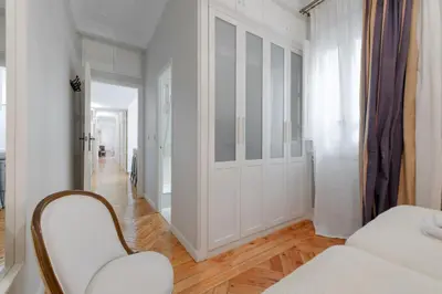 Cama o camas de una habitación en Puerta de Alcalá - Exclusive apt. 130m2 2D 2.5B