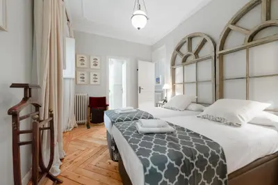 Cama o camas de una habitación en Puerta de Alcalá - Exclusive apt. 130m2 2D 2.5B