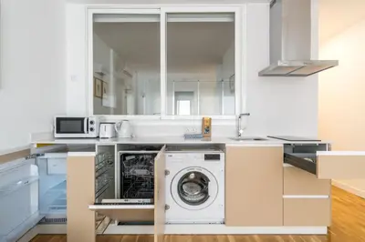 Una cocina o zona de cocina en Bright and Cozy - 1Bedroom 1Bath - Las Letras