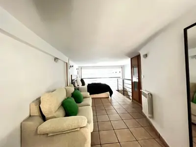 Zona de estar de Loft Plaza Mayor 3 Temporal