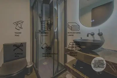Un baño de Amazing Bajo para 5pax en La Latina-Centro de Madrid E2