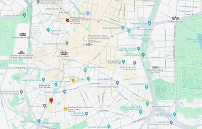 Plano de Amazing Bajo para 5pax en La Latina-Centro de Madrid E2