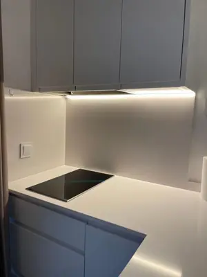 Una cocina o zona de cocina en Estudio en Madrid