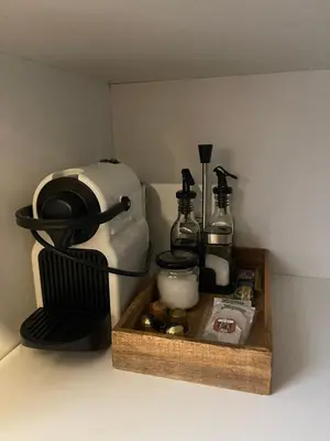 Utensilios para hacer té y café en Estudio en Madrid