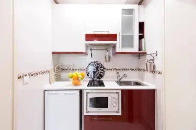 Una cocina o zona de cocina en Homelike Congreso-Prado
