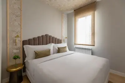 Cama o camas de una habitación en Be Mate Blasco de Garay