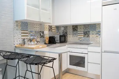 Una cocina o zona de cocina en Be Mate Blasco de Garay
