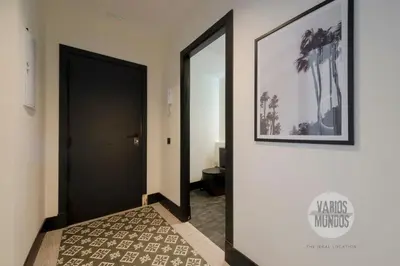 Cama o camas de una habitación en Un Madrid vibrante para 4, conoce Abada 2 E2