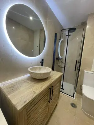 Un baño de Cozy apartment in Malasaña