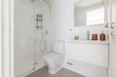 Un baño de Acogedor Dúplex en Salamanca