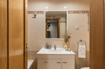Un baño de Waou Gran Via Studio II - Corta Duración