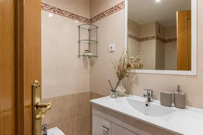 Un baño de Waou Gran Via Apartment I - Corta Duración