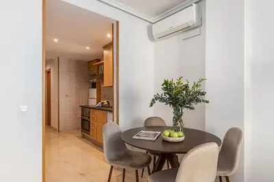Una cocina o zona de cocina en Waou Gran Via Apartment II - Corta Duración