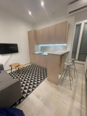 Una televisión o centro de entretenimiento en CASA DE HUÉSPEDES ALMIRANTE MADRID