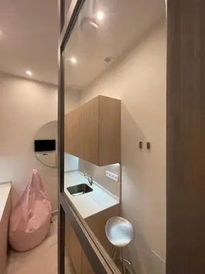 Un baño de CASA DE HUÉSPEDES ALMIRANTE MADRID